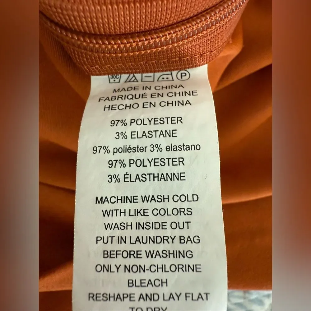 New Michael Kors Elegant Rust Button-Accent Mini Skirt